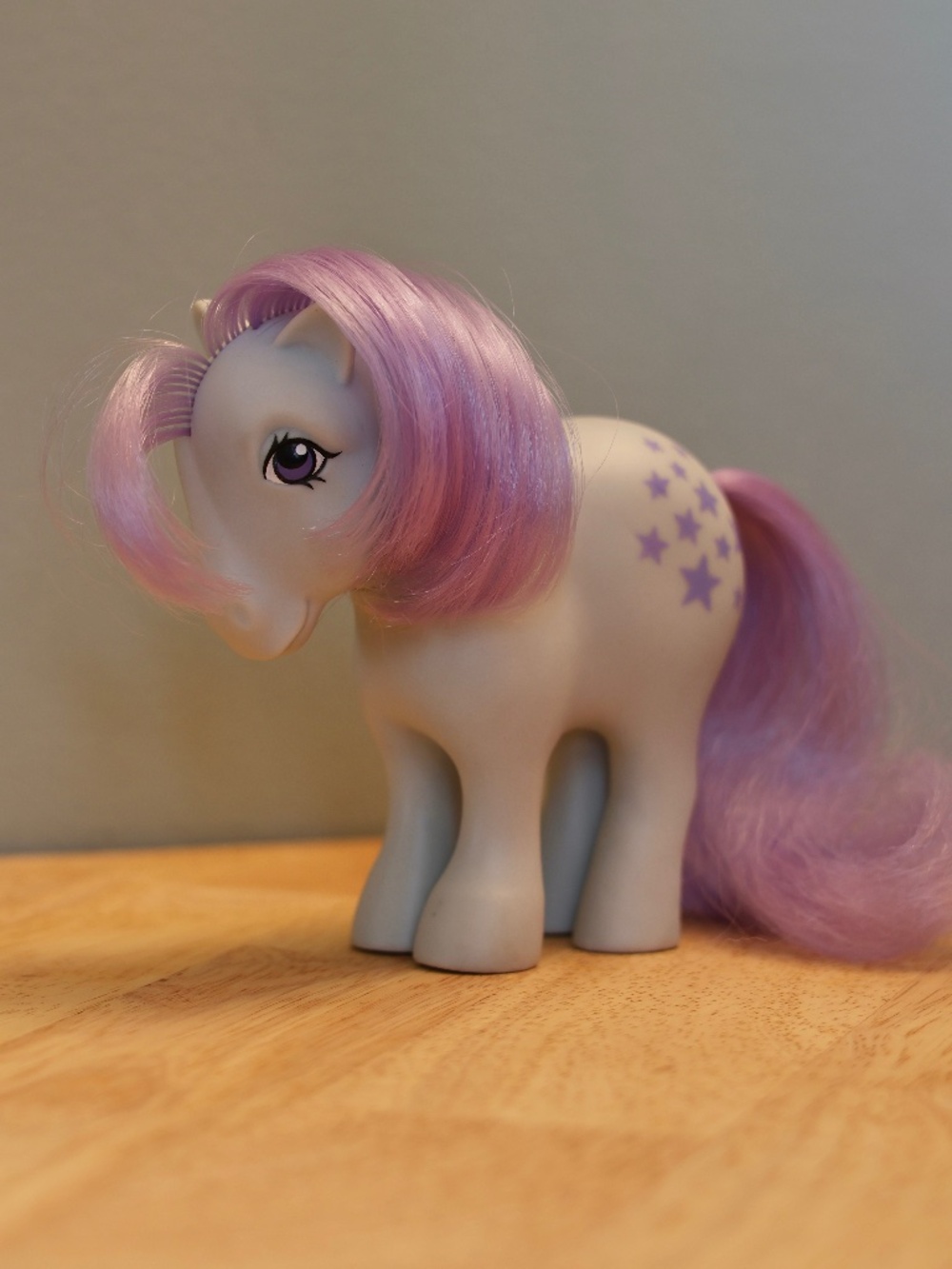 Blue Belle (concave feet) - My Little Pony G1